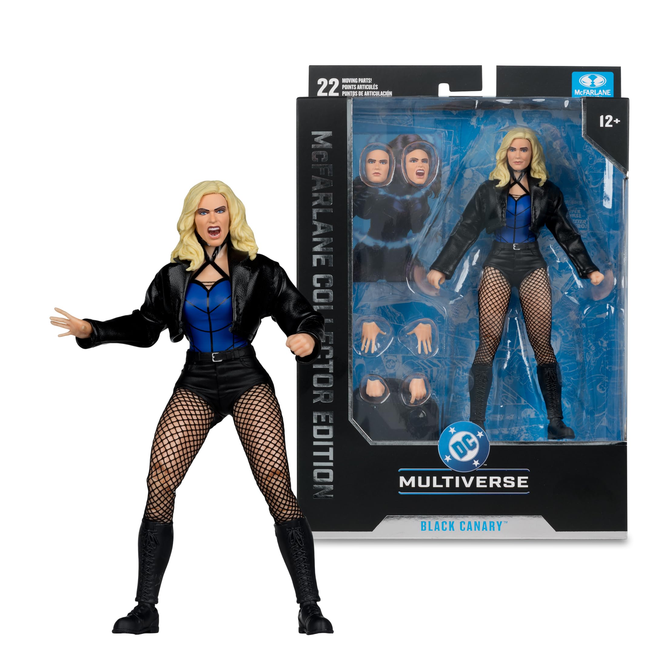Amazon | McFarlane Toys- DCマルチバース ブラックカナリア(DC